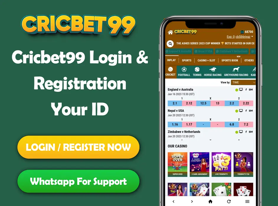 Cricbet99 Login - Register